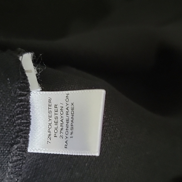 Loft size 14 black twill Officecore Witchy sheath dress - Picture 6 of 8